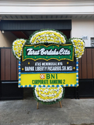 Papan Bunga Duka di Tlogowungu