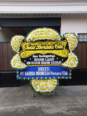 Papan Bunga Duka di Tlogowungu