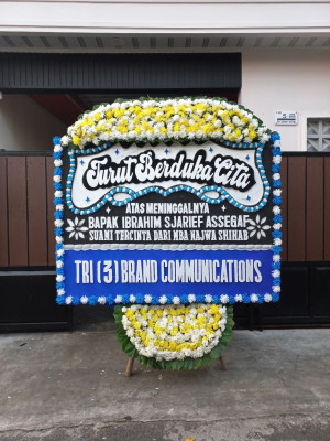 Papan Bunga Duka di Tlogowungu